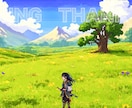 Vtuber様向け「OP・ED」動画の制作承ります 配信画面/背景/ネームロゴ/離席中/待機中/OP/EDセット イメージ11