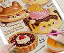 初回限定で作品を完成品にします 小サイズ作品を丁寧に仕上げノリコーティングと作業工程写真付き イメージ2