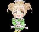 SDイラスト可愛くお安く承ります ラフの修正回数無制限で満足の頂ける作品を提供致します イメージ2