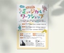 チラシデザインします 商品やイベントなどの魅力を伝えられるチラシをデザインします イメージ3
