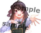 最短3日!!!様々な用途に合うイラストを描きます 顔アップから全身まで幅広く対応可能です！ イメージ4