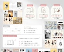 初心者でも安心❂プロフィールブックが簡単に作れます 12パターンの完成済み！写真と文字を替えるだけでプロ級の一冊 イメージ2