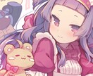 SNSアイコンイラスト制作します かわいいアイコンにしたい方におすすめです イメージ2
