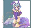 お手元のキャラクターを全身イラストで描きます 武器・アクションポーズ対応！商用利用OK！ イメージ5