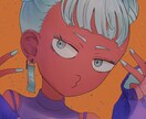 ポップな絵柄でアイコン描きます キャッチーで目に入りやすいアイコンに イメージ5
