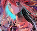 美麗【SNS用アイコン】厚塗り風！描きます 美しい男女のアイコンお任せください！納品も早く出来ます！ イメージ3