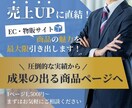 EC・物販サイトの商品ページ内文章を執筆します 累計売上数億円超のEC運営者が魅力を最大限に引き出します！ イメージ1
