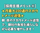 ジョブメドレ―で医療福祉の採用支援(30日)します ✅求人票作成･スカウト代行等の採用代行で応募を増やします！ イメージ6