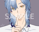 男性キャラのイラストを制作いたします 乙女ゲーム風やVTuber等の男性キャラを丁寧に描きます イメージ2