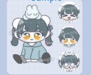 ちょこんと可愛いミニキャライラスト描けます 早くてかわいいイラスト、商用利用あり！ イメージ4