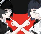 アイコン、動画のサムネイル等描きます 白や黒が得意です、よろしくお願い致します イメージ5