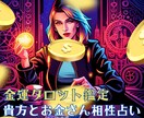 金運鑑定！ これから先の金運ガッツリ占います 大好きなお金さんとの相性、知りたくないですか？ イメージ1