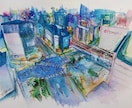 水彩画でイラストを描きます 忘れられない風景、大切な人へのプレゼントに水彩画を。 イメージ3