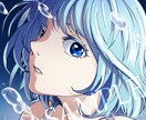 SNS・配信用アイコンをお描きします アニメ塗りで華やかなアイコンをお求めの方へ イメージ4