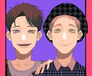 短日納品！SNS用のイラスト描きます オリジナル！歌ってみたなどのイラストも作成致します！ イメージ7