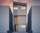 戸建住宅の外観３Dパースを作成致します 平面上の建物を立体図としてイメージいただけます。 イメージ8