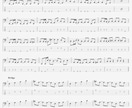 どんな曲でも1500円でベースTAB譜作成します 初心者歓迎！最短即日納品！1曲1,500円でベース譜作成 イメージ3