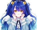キラキラかわいいバストアップイラストを描きます ギャルゲ塗りで魅力的で鮮やかなイラストならお任せください! イメージ1