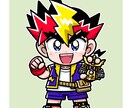 あなたの考えたキャラを「ちびキャラ」にします 商用利用OK！商業実績あり！アクキーや缶バッジにピッタリ！ イメージ10