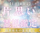 1日1名｜片想いから両想いへ。今の現在地を視ます 両想いを叶えるために必要なことを、12時間以内にお届けします イメージ1