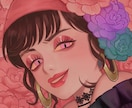 イラストを制作します イラスト制作 (アイコン、ヘッダー、立ち絵など) を承ります イメージ1