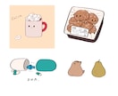 ユニークなキャラクターアイコン・イラスト描きます おもしろかわいいキャラクターアイコンで個性を演出しませんか？ イメージ8
