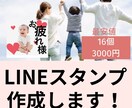 最安値⭐︎特別なLINEスタンプ作ります 大好きなお子様の写真切り抜きでLINEスタンプができる！ イメージ1