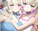 可愛いイラストで誰もが目を惹く絵を描きます Vtuberのサムネイル、おしゃれなアイコンからゆるい絵まで イメージ4