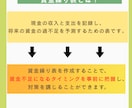 お金が足りない…を解決！資金繰り表を作成します 将来の支出を整理し、お金の不安を無くしませんんか？ イメージ2