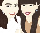 元の写真に沿って描きます 世界観はありつつもリアルに近いイラスト イメージ4