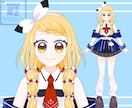 自然な動きのLive2Dモデルを制作をします 選べるプラン！一括制作も承ります！ イメージ4