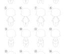 着替えができるきらふわぬいぐるみ風イラスト描きます 柔らか＋キラキラタッチでつい愛でたくなるぬい風イラストです︎ イメージ4