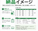 Excel管理表を使いやすく直します 入力しやすくミスが起きにくい表に改善します イメージ4