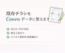 社内配布資料・セミナーチラシをCanvaに整えます CanvaWordPDFなんでも大丈夫です イメージ1