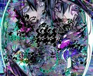 個性的で目を引くイラスト描きます アイコン/MV/歌ってみた/立ち絵/ジャケット など！ イメージ6