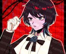 ポップで可愛いSNS用アイコンイラスト制作致します 丁寧に納品日厳守でイラストを提供致します！ イメージ3