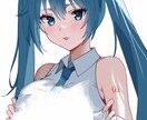 ふんわり可愛いアイコン描きます オリジナルアイコンやヘッダー鑑賞用のイラストを制作します イメージ1