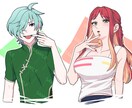 オリジナルキャラクターの立ち絵を描きます ーーーーーーーーーーーーーーーーー イメージ4