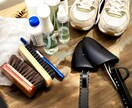靴クリーニング／リペアの相談にのります 革靴、革製品以外のスニーカー等を綺麗にします。 イメージ1
