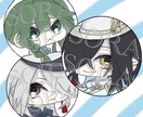 最短2日！ミニキャラのアイコンイラストお届けします グッズ制作用イラスト、キャラクターデザインもお任せください︎ イメージ1