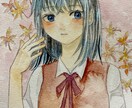オリジナルの水彩手描きイラスト描きます アナログ・水彩好きな方はぜひ。 イメージ3
