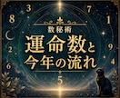 数秘術✤運命数と今年の流れを読み解きます あなたの数字が教える使命と今年のヒント イメージ1