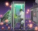実績多数！背景ありの一枚絵を制作します 修正回数無制限！用途に合わせて制作します イメージ4