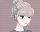 綺麗系◎アイコン描きます オプションで商用利用OK★繊細な雰囲気の綺麗系人物イラスト イメージ2