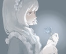 商用利用可SNS、背景、配信のイラストを描きます そのキャラにしか出せない雰囲気を引き出します。 イメージ2