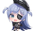 SD・デフォルメイラストを制作します アイコンにもグッズにも使用できるポップなイラストです✨ イメージ3