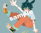 ポップで可愛いあなただけのアイコンを描きます 可愛い耳の付いたねむりイチオシのキャラクターです！ イメージ3