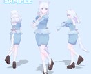 商用利用OK！3Dアバター作ります 低価格なので初心者さんも◎フルスクラッチで細部まで丁寧に！ イメージ2