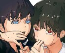 ラフ修正無制限|お好みの絵柄でイラスト制作承ります 企業実績あり・商用利用料込・MVやサムネイルなどにも◎ イメージ5