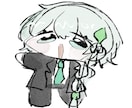 厚塗風SNSイラスト・アイコン制作致します すこしダークでかわいめの癖のある絵柄が好きな方に イメージ4